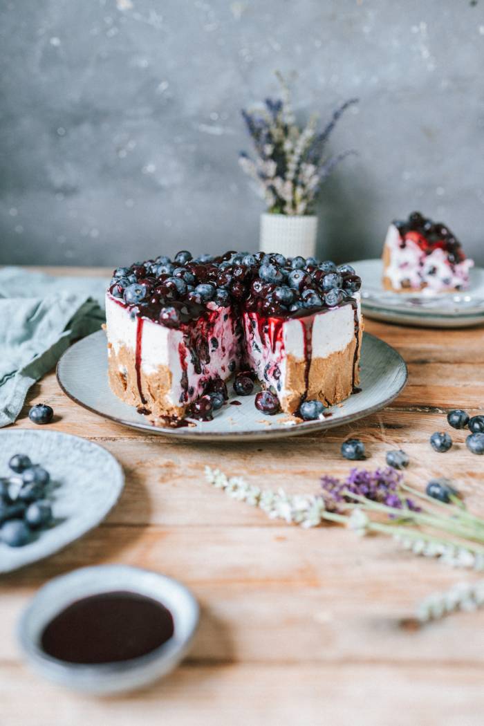 Blaubeer Torte ohne Gelatine und ohne BackenDSC_9715 ⋆ Knusperstübchen