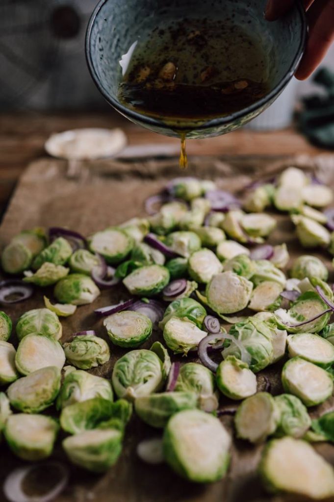 Rosenkohl aus dem Ofen: Schnelles Abendessen ⋆ Knusperstübchen
