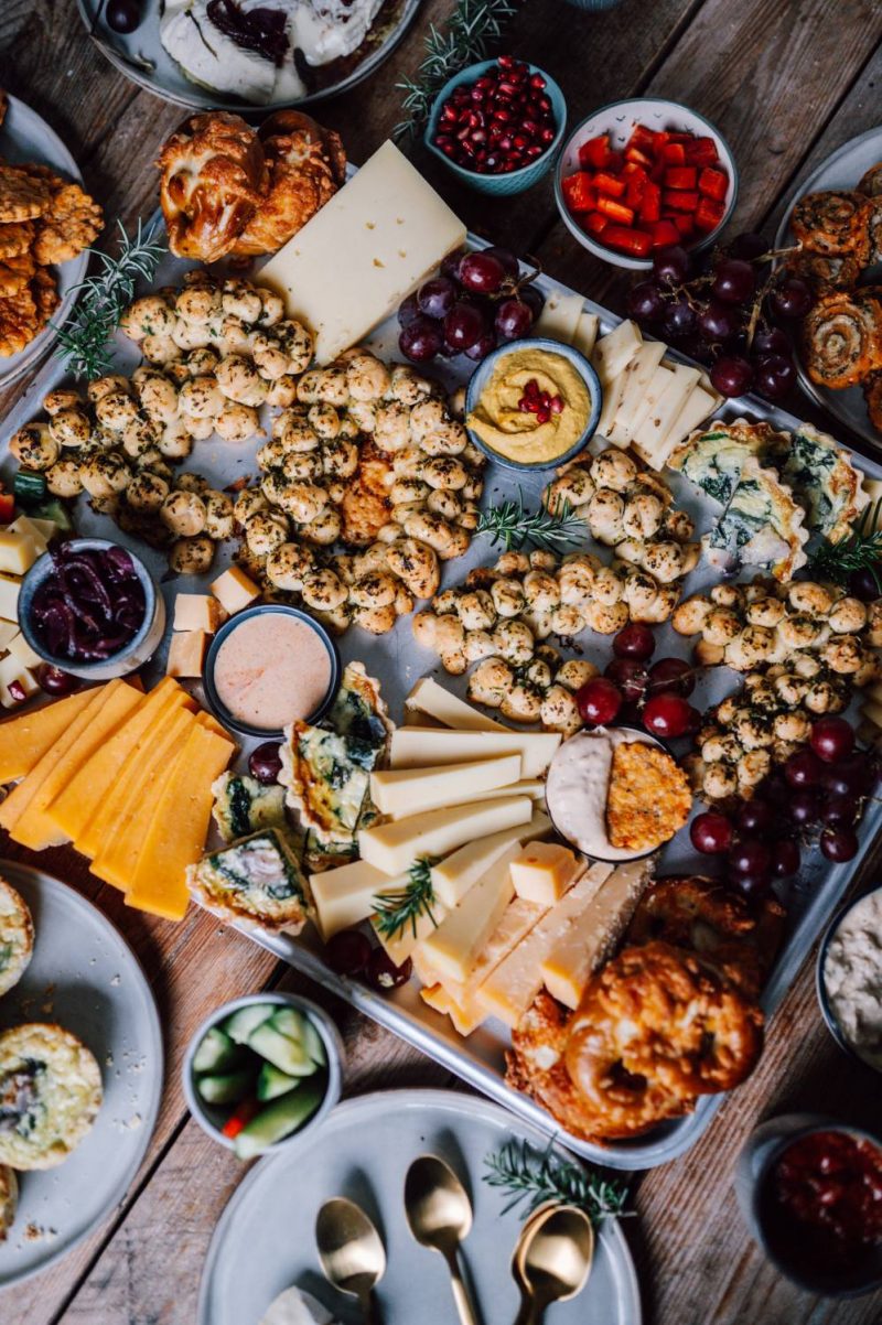 Silvester Snacks und Cheese Board: Rezepte für das Silvesterbuffet ⋆