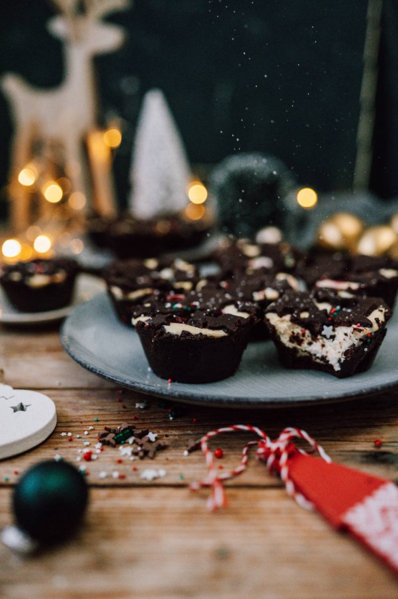 Muffins in Zupfkuchen-Form: im Weihnachtskleid mit Zimtquark ⋆ ...