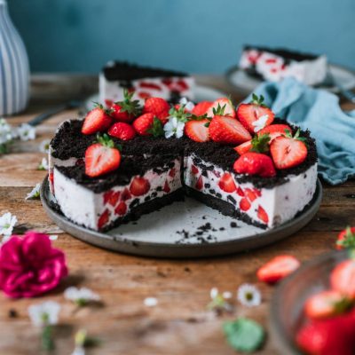 Erdbeer-Joghurt-Torte no Bake: Ein erfrischender Sommerkuchen