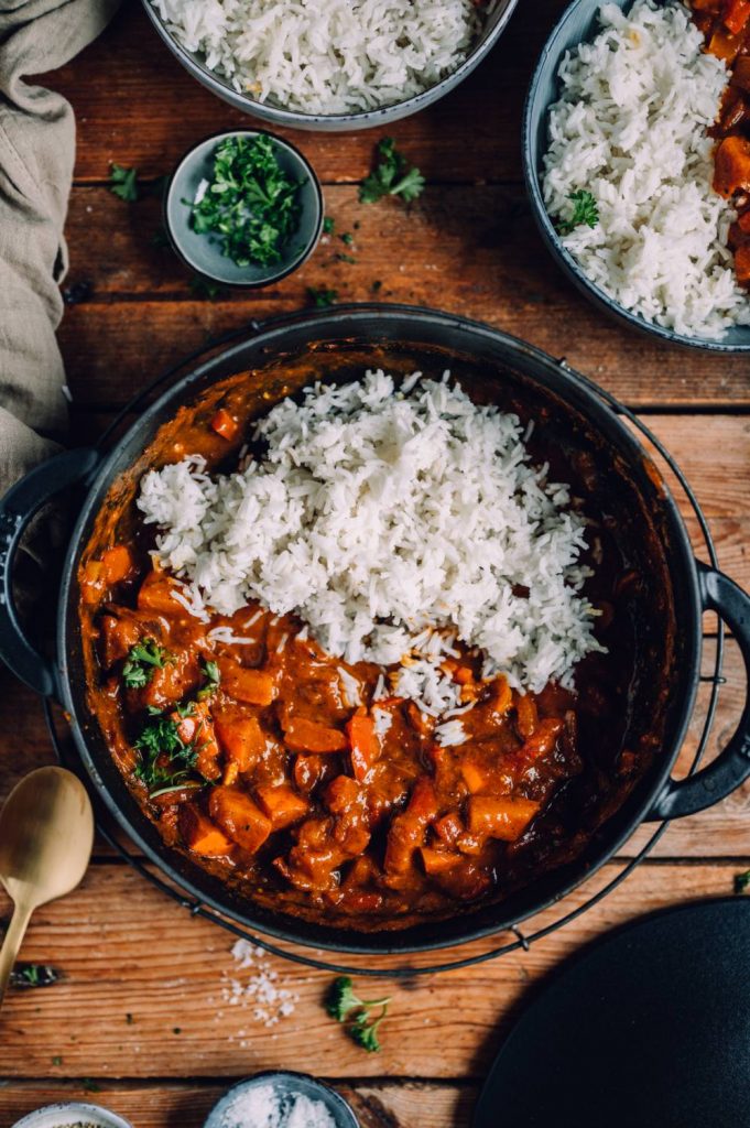 ButterKürbisCurry ohne Kokosmilch Schnelles Herbstsoulfood ⋆