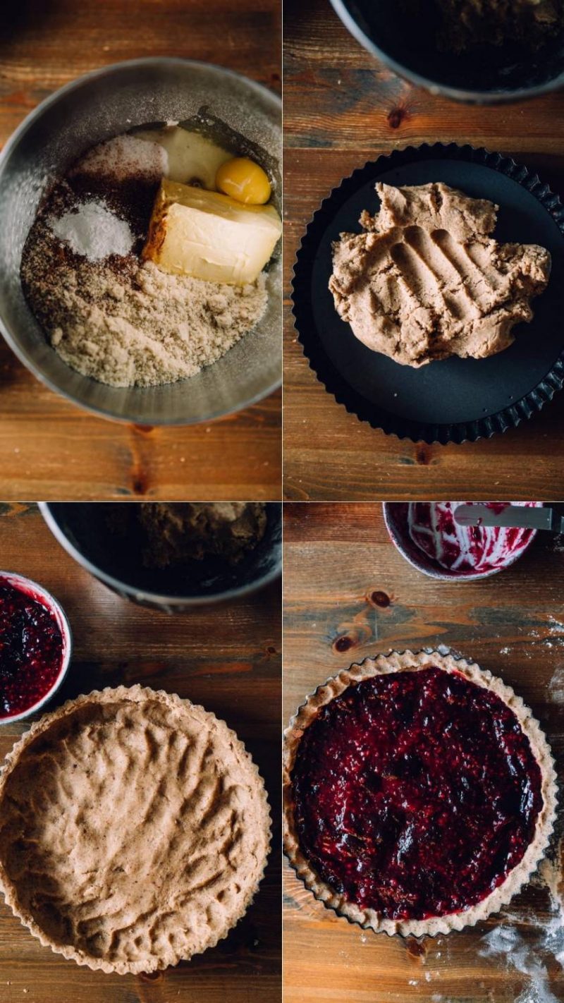 Linzer Torte mit Sternen: Ein einfacher Sonntagskuchen ⋆ Knusperstübchen