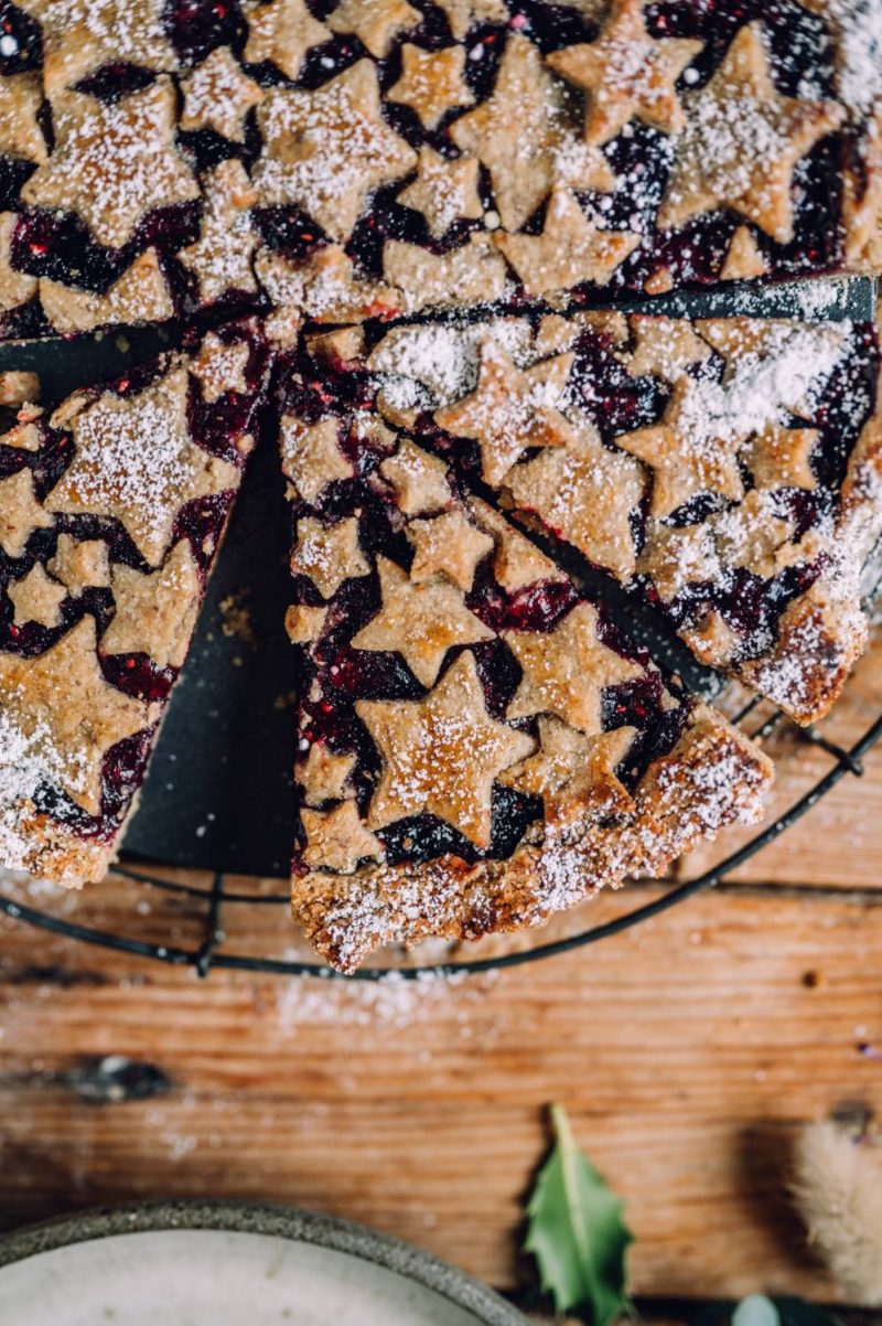 Linzer Torte mit Sternen: Ein einfacher Sonntagskuchen ⋆ Knusperstübchen