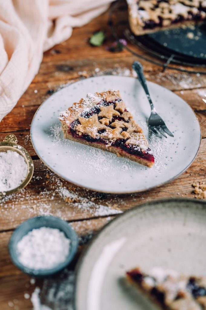 Linzer Torte mit Sternen: Ein einfacher Sonntagskuchen ⋆ Knusperstübchen