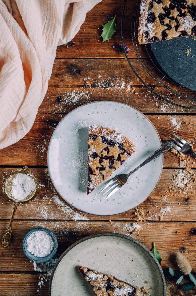 Linzer Torte mit Sternen: Ein einfacher Sonntagskuchen ⋆ Knusperstübchen