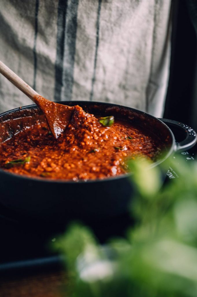 Lasagne mit Linsenbolognese und Bechamelsauce: Herrlich würzig und ...
