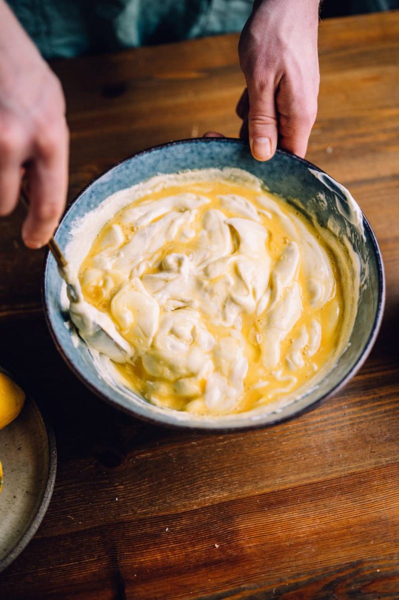 Zitronen-Cheesecake Schnitten: Sonne auf dem Kuchenteller ⋆ Knusperstübchen