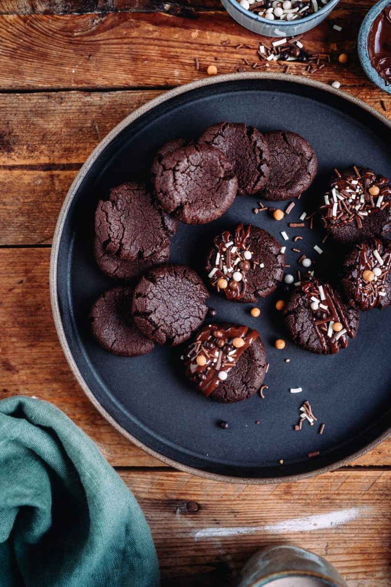 Brownie-Plätzchen mit Knusperdeko: Lasst die Plätzchensause beginnen ⋆ ...