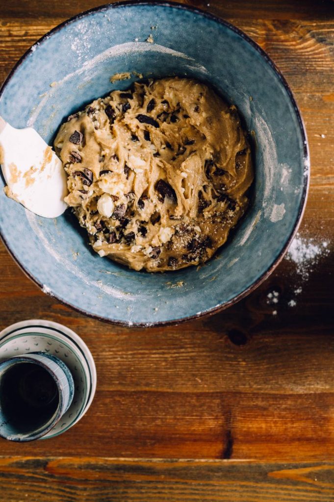 Double Chocolate Chip Cookies mit brauner Butter und Cashews ⋆ ...