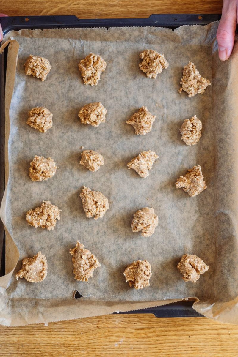 Haferkekse mit Zimt: Einfache, knusprige Plätzchen mit Haferflocken ⋆ ...