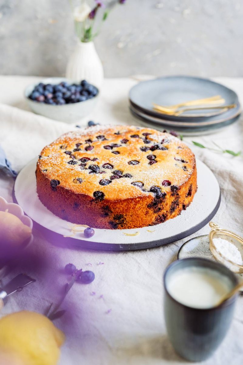 Zitronen-Blaubeer-Kuchen: Schritt-für-Schritt Rezept für einen ... Zitronen-Blaubeer-Kuchen: Schritt-für-Schritt Rezept für einen ...