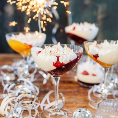 Silvester-Dessert mit Wow-Effekt: Fruchtig, cremig, einfach gemacht